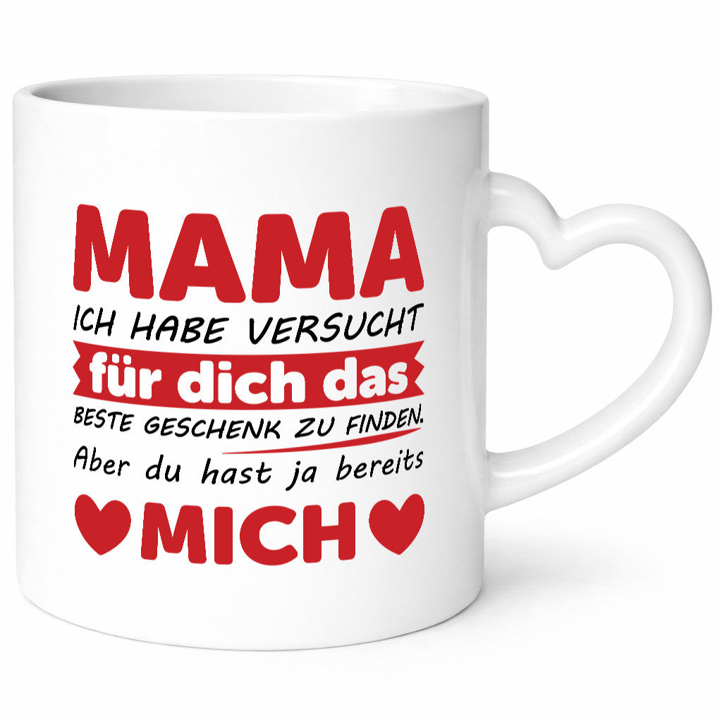 Beste Mutter | Muttertag Geschenk für Mama lustig Familie Geschenkidee Tasse