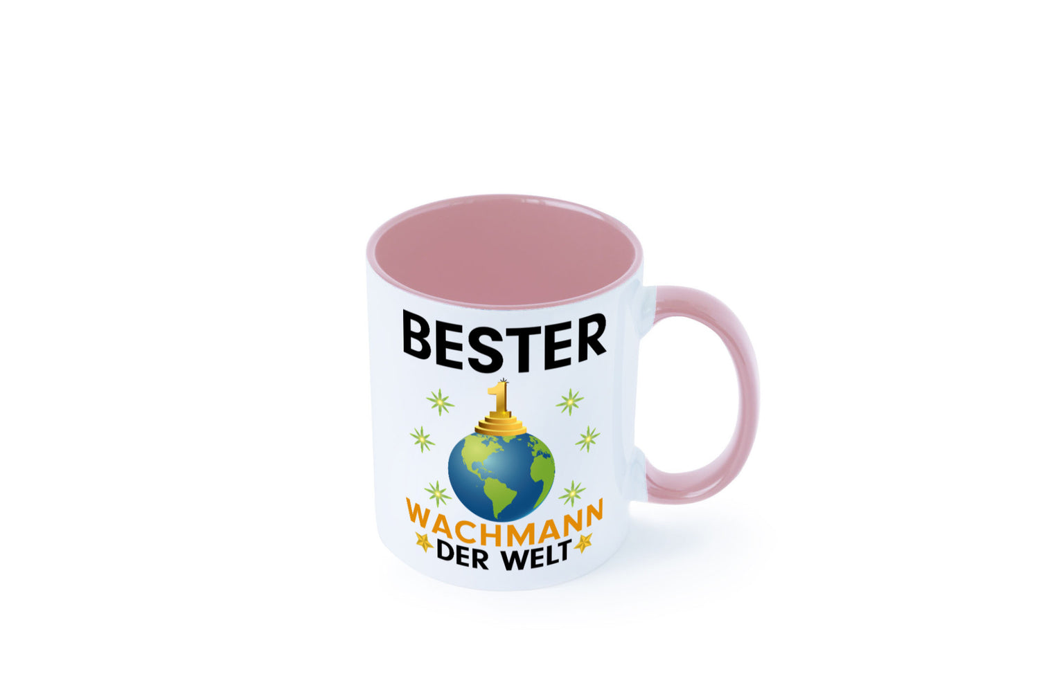 Welt Bester Wachmann | Wachpersonal Nachtwächter Humor Geschenkidee Tasse