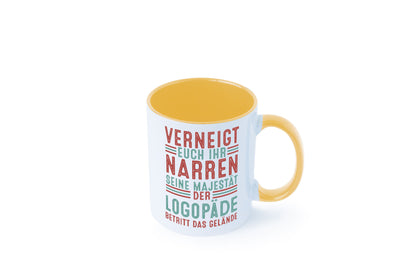 Verneigt euch: Logopäde | Sprachtherapie Geschenkidee Humor Tasse