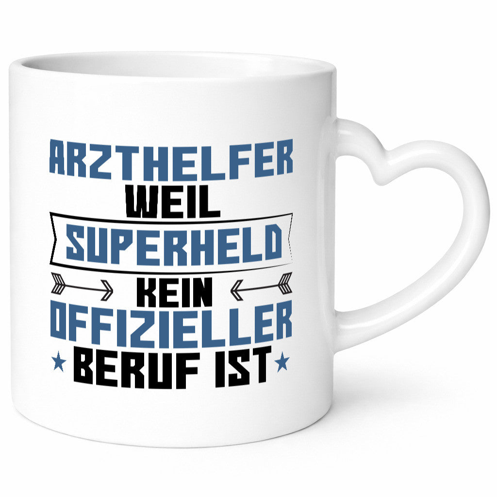 Superheld Arzthelfer | Fachangestellter Medizin Geschenk Humor Geschenkidee