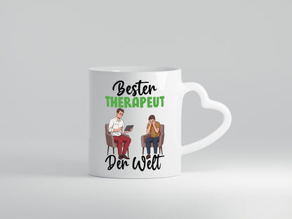 Bester Therapeut | Psychotherapie Therapie v2 Humor Geschenkidee Tasse