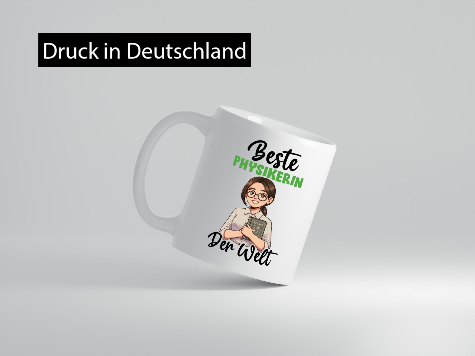 Beste Physikerin | Physik v2 Geschenkidee Humor Tasse
