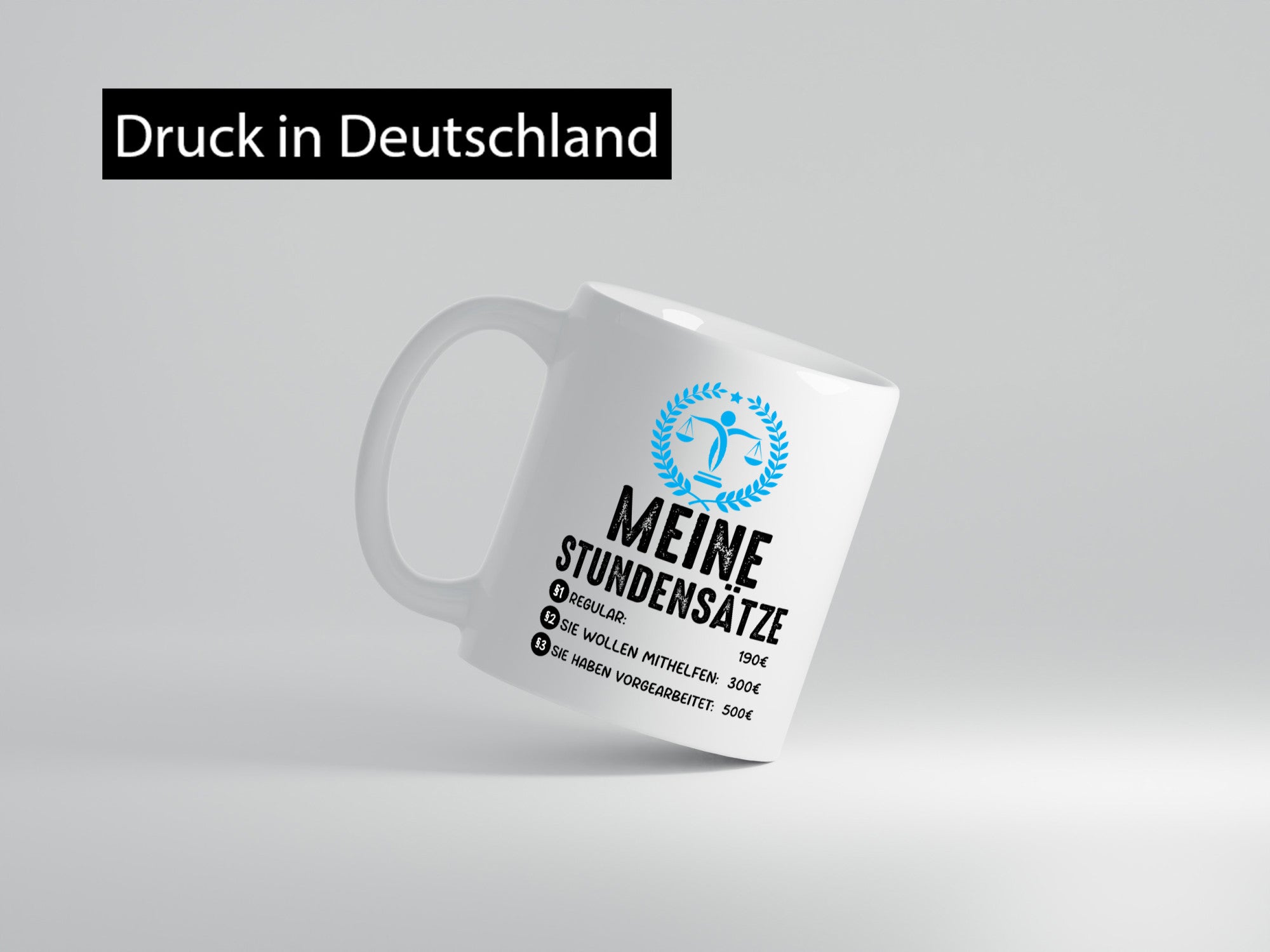 Mein Stundensatz | Ausbeutung Arbeit Geschenk Kollegen Büro lustiger Spruch