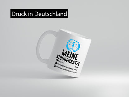 Mein Stundensatz | Ausbeutung Arbeit Geschenk Kollegen Büro lustiger Spruch