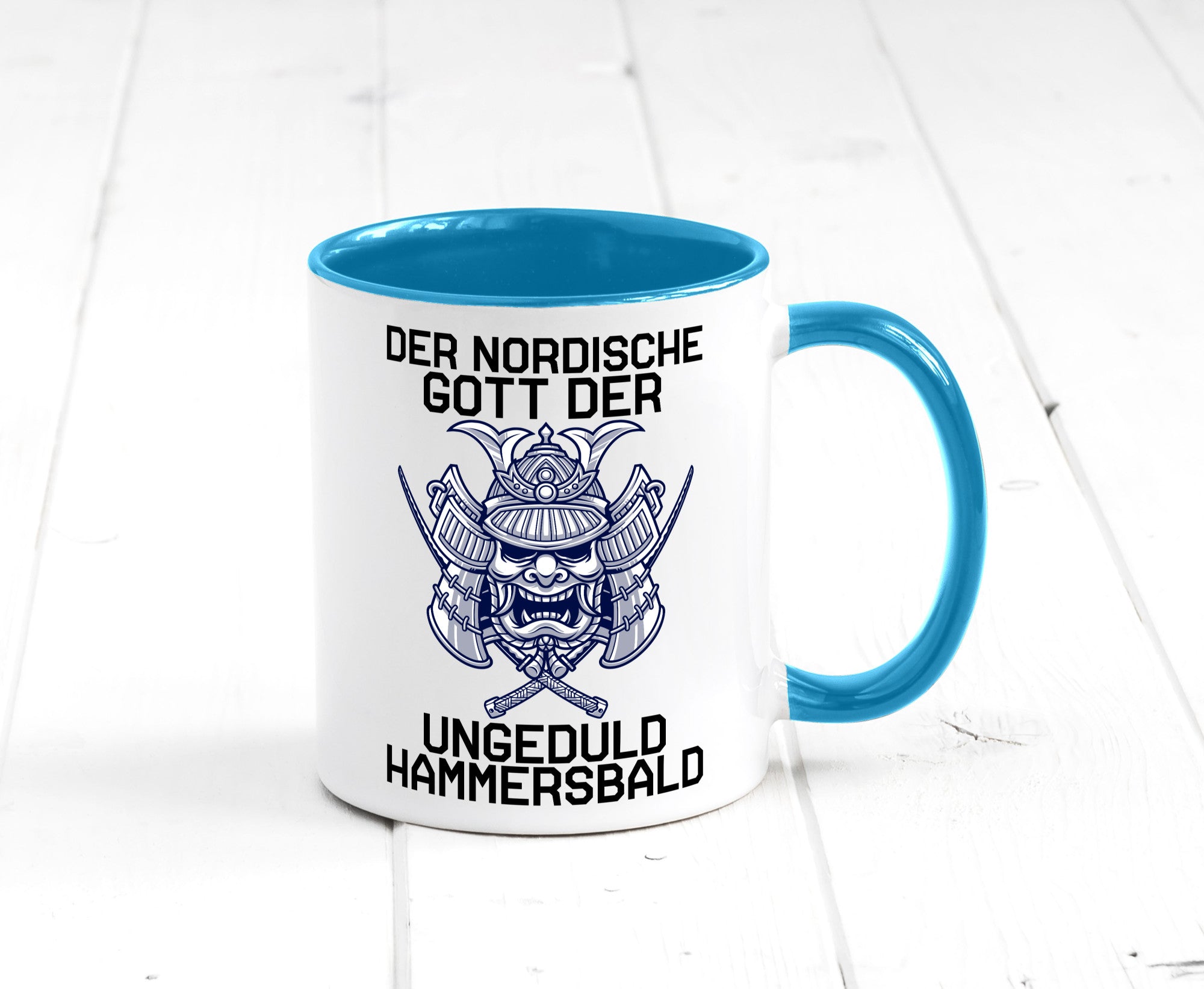 Nordischer Gott der Ungeduld | Mythologie Wikinger lustig Humor Geschenkidee