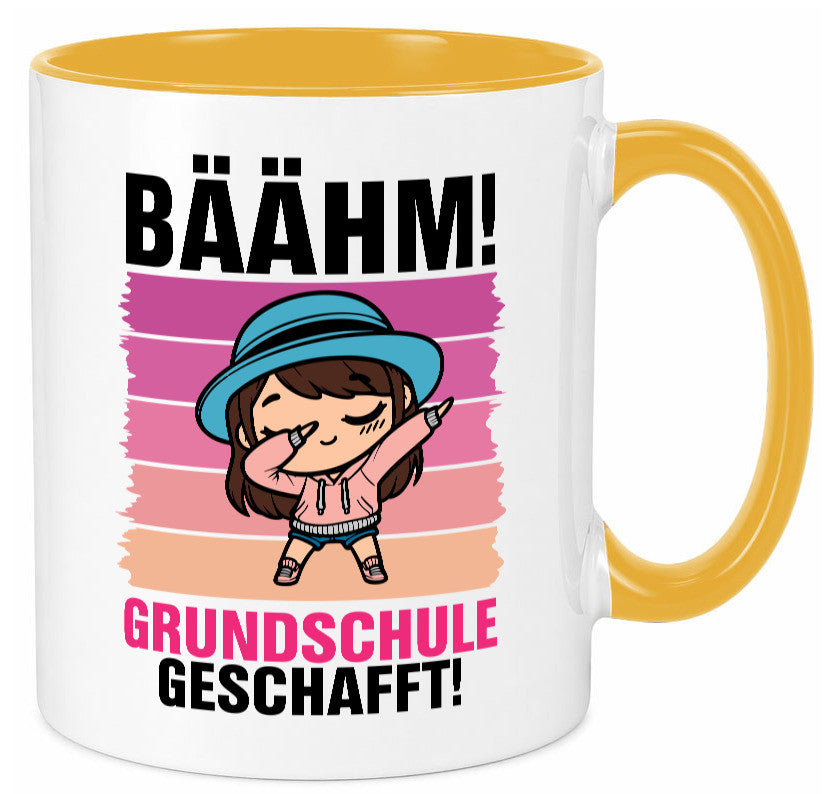 Bäähm | Abschluss Grundschule geschafft Abgänger lustiger Spruch Geschenk Humor