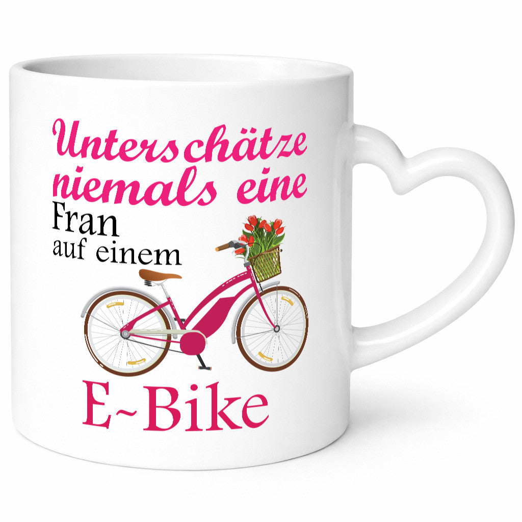 Never Underestimate a Woman | E-Bike Sport Cycling funny Humor