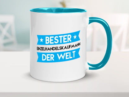 Bester Einzelhandelskaufmann | Einzelhandel Geschenk Humor Geschenkidee Tasse
