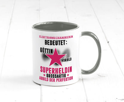 Bedeutung von Elektromechanikerin | Mechanikerin lustiger Spruch Geschenk Humor