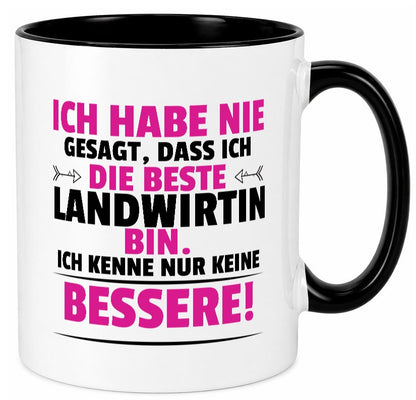 Der Beste Landwirtin| Bäuerin | Landwirtschaft Geschenkidee Humor Tasse