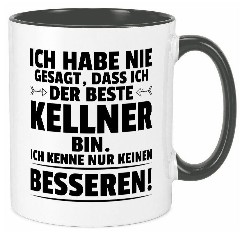 Der Beste Kellner | kellnern Bedienung lustiger Spruch Geschenk Humor Tasse