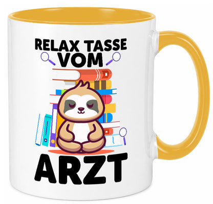 Relax Tasse: Arzt | Medizin Doktor Facharzt lustig Humor Geschenkidee Geschenk