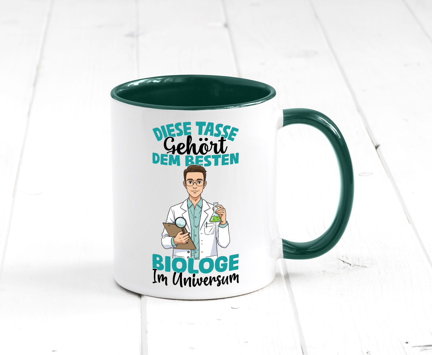 Im Universum: Biologe | Biologie Naturforscher Humor Geschenkidee Tasse