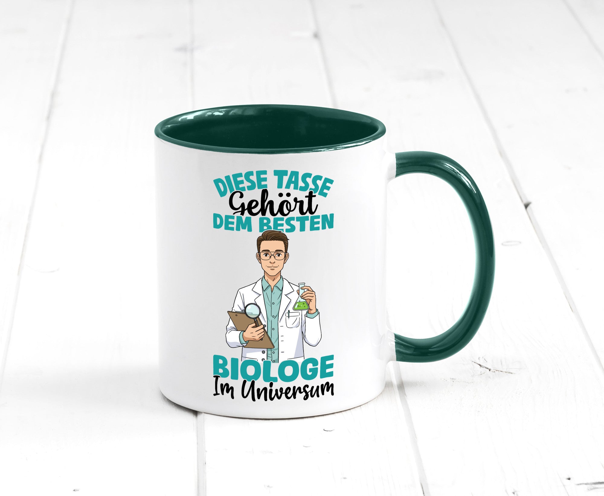 Im Universum: Biologe | Biologie Naturforscher Humor Geschenkidee Tasse
