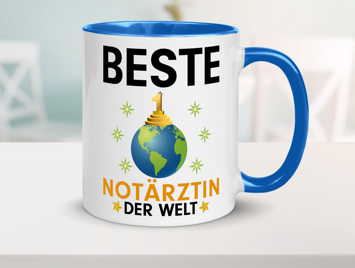 Welt Beste Notärztin | Ärztin lustig Humor Geschenkidee Geschenk Tasse