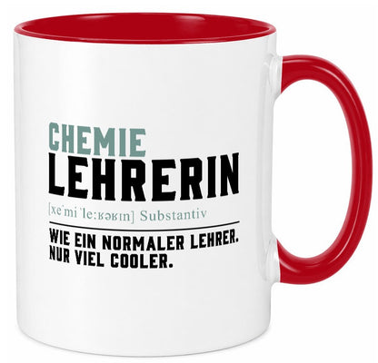 Chemielehrerin | Lehrerin Unterricht Lieblingslehrerin Geschenk Humor Tasse