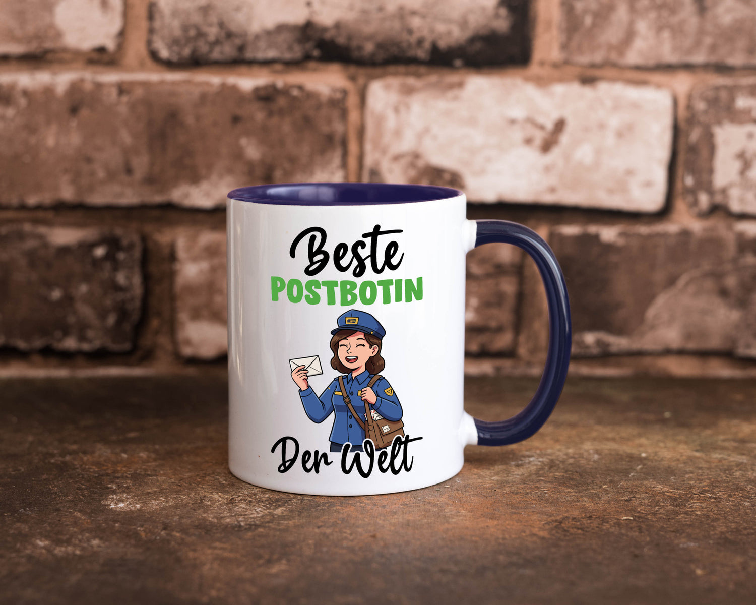 Beste Postbotin | Beruf Post Briefträger v2 lustig Arbeit Kollegen Büro