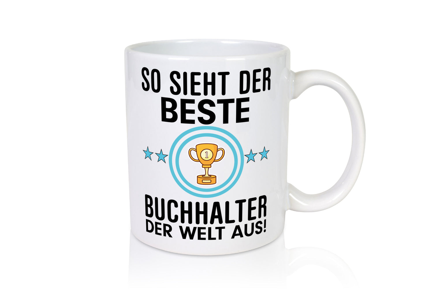 Bester Buchhalter | Büro Kollegen Beruf Geschenk Arbeit lustiger Spruch Tasse