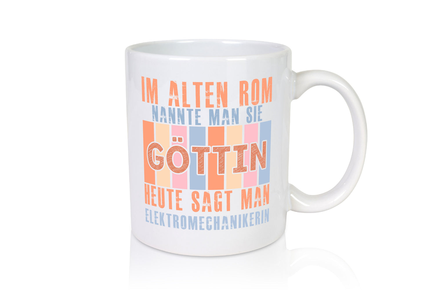 Heute sagt man: Elektromechanikerin | Mechanikerin Geschenkidee Humor Tasse
