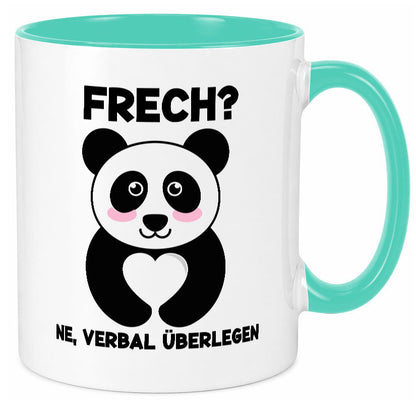 Frech | Verbal überlegen süßer Pandabär kecker Spruch lustiger Geschenk Humor