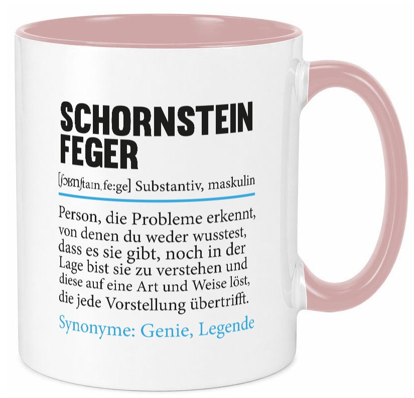 Schornsteinfeger | Kaminkehrer Handwerk Beruf Geschenk Arbeit Kollegen Büro Tasse