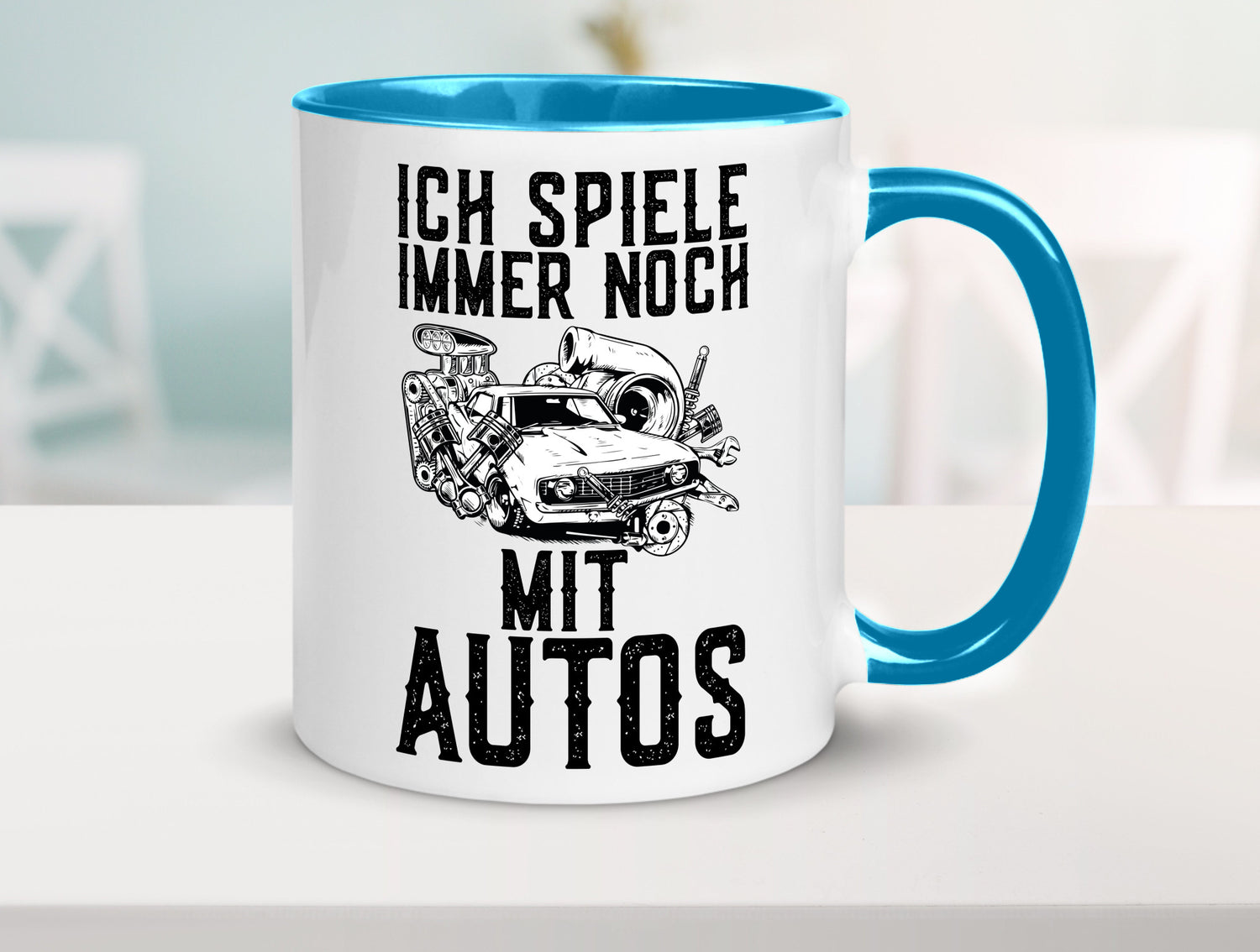 Spiele noch mit Autos | Werkstatt Werkzeug Mechaniker lustiger Spruch Geschenk