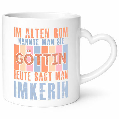 Heute sagt man: Imkerin | Imkerei lustig Humor Geschenkidee Geschenk Tasse