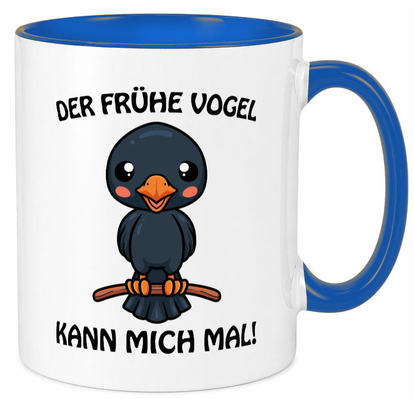 Der Frühe Vogel Humor Geschenkidee Tasse