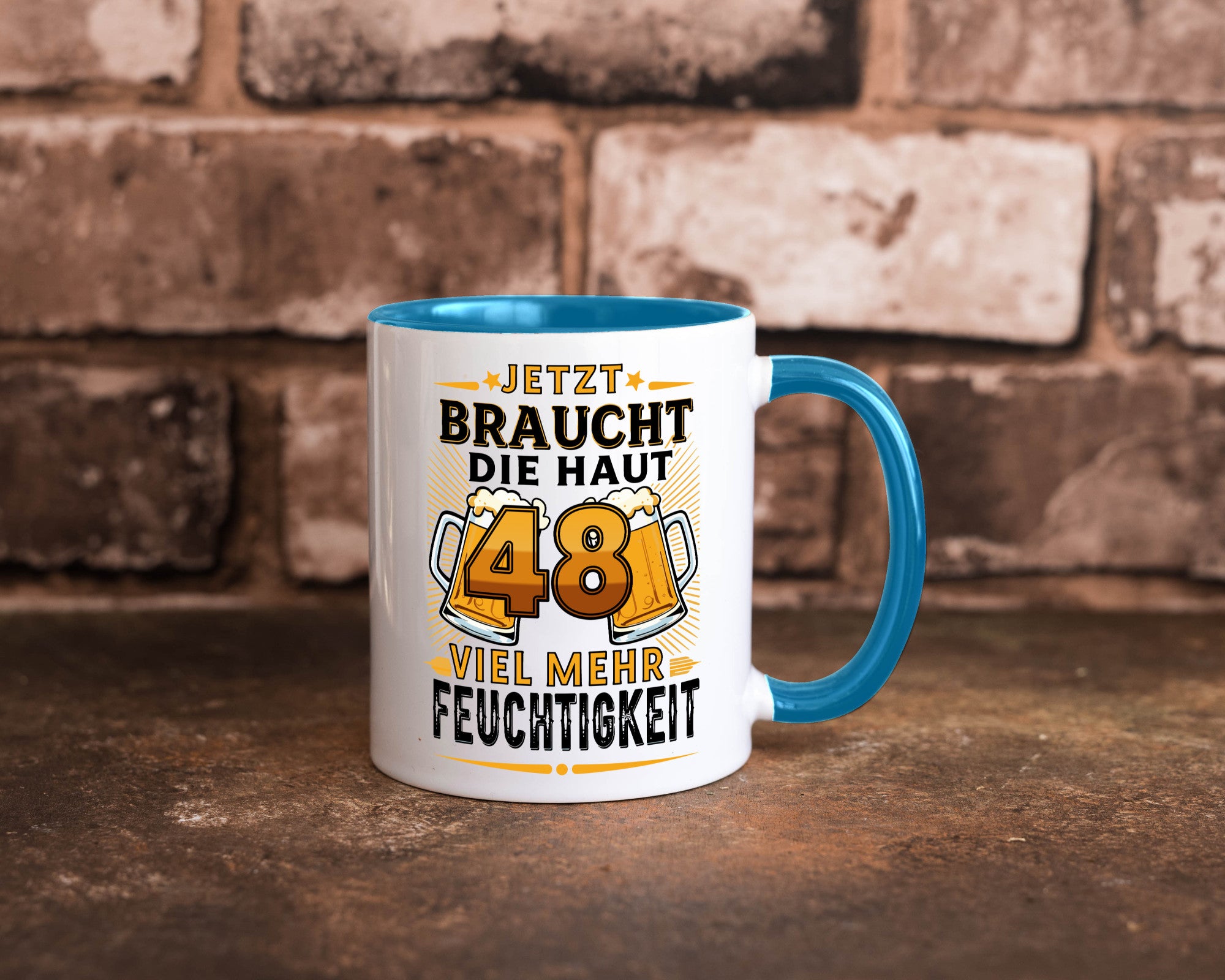 48 braucht die haut mehr Feuchtigkeit | 48. Geburtstag Geschenk Geschenkidee