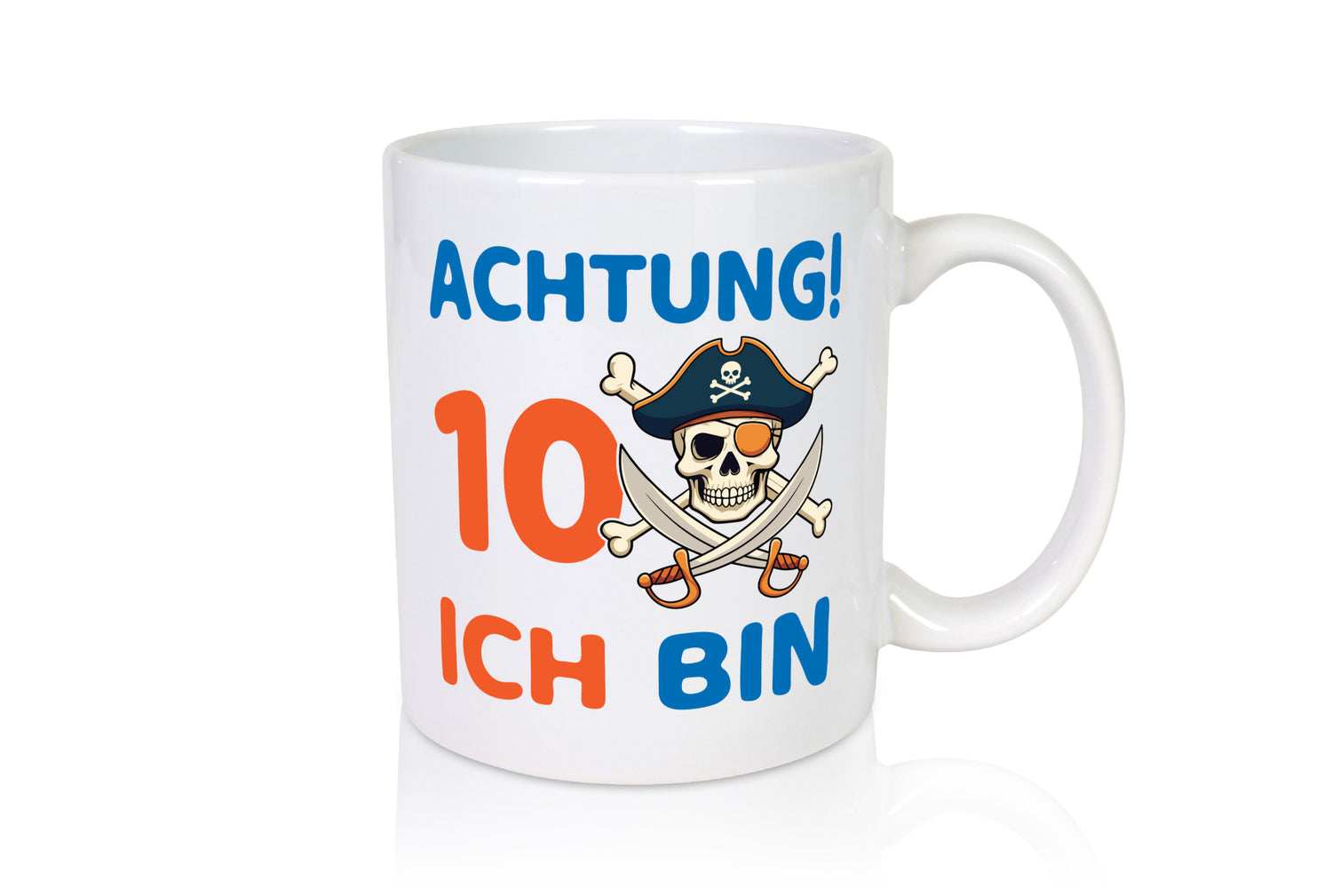 10. Geburtstag | 10 Jahre Pirat Humor Geschenkidee Tasse