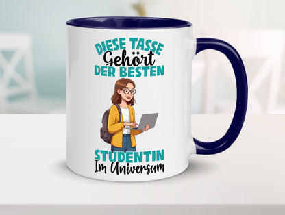 Im Universum: Studentin | Uni Studium Universität Geschenk Humor Geschenkidee