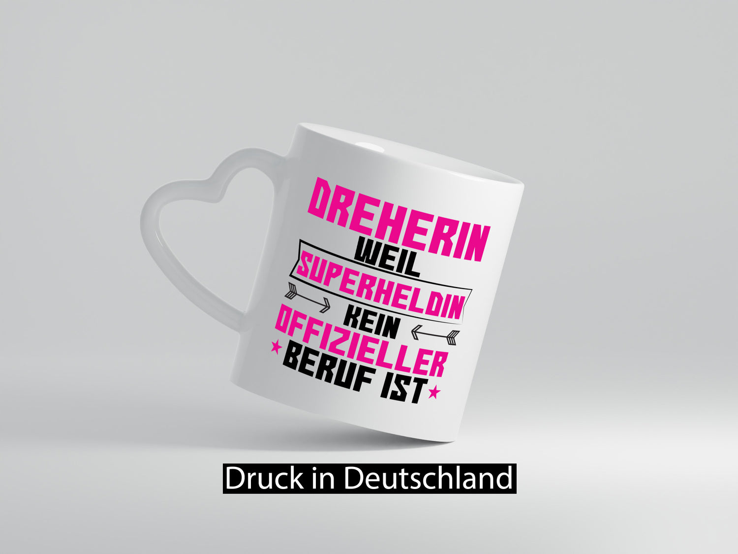 Superheldin Dreherin | Fräser Dreher Humor Geschenkidee Tasse