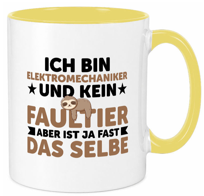 Ich bin kein Faultier: Elektromechaniker | Mechaniker Geschenkidee