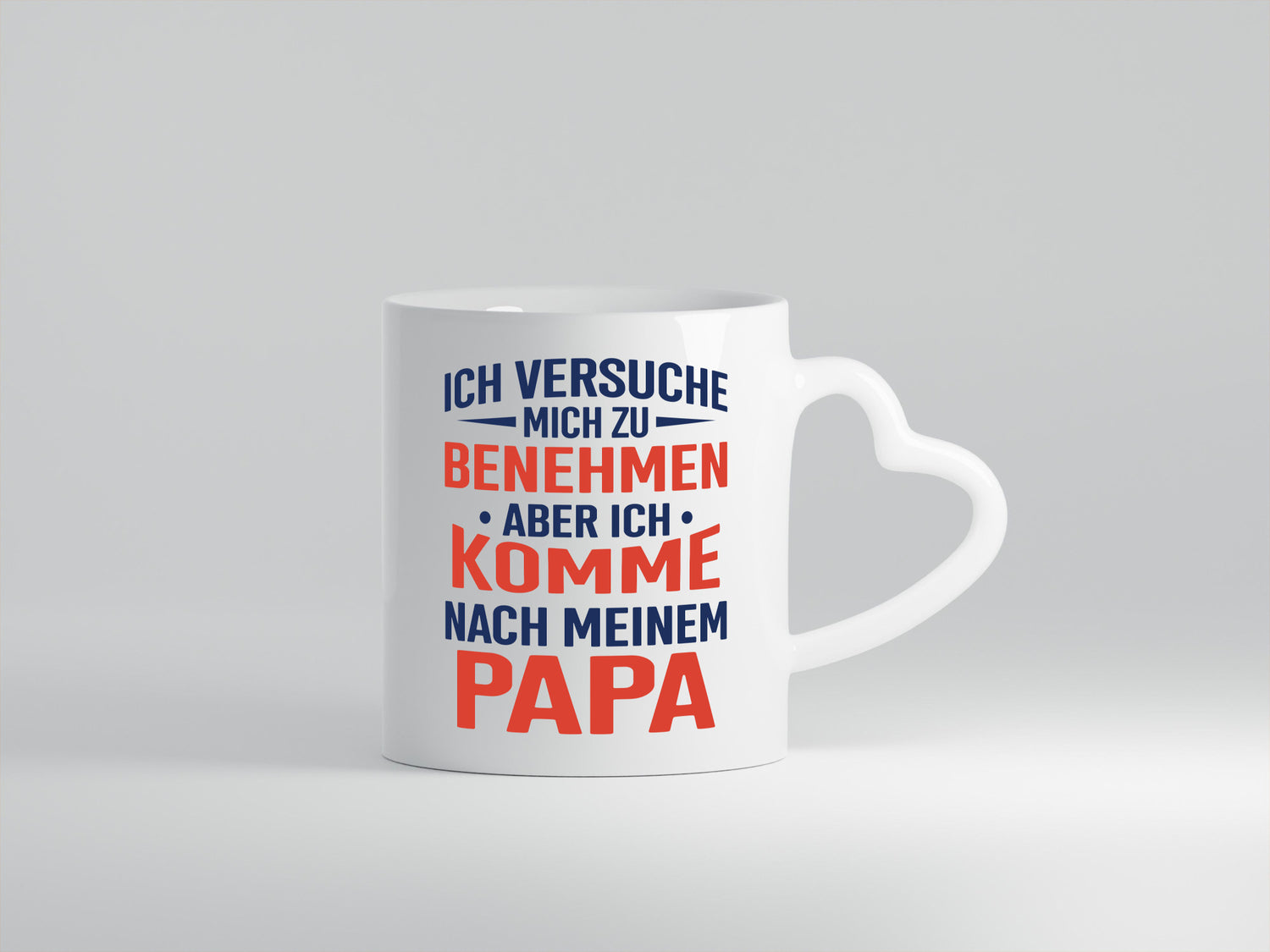 Ich komme nach Papa | und Sohn Bester lustig Familie Geschenkidee Geschenk Tasse