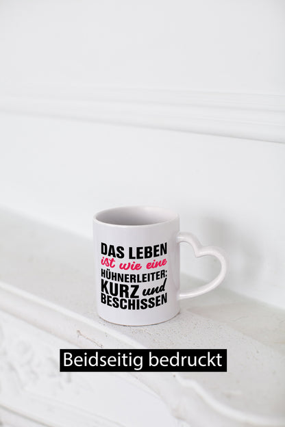 Hühner Witz | lustige Spruch Tasse Huhn Hühnerstall lustiger Geschenk Humor