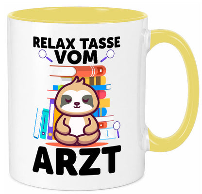 Relax Tasse: Arzt | Medizin Doktor Facharzt lustig Humor Geschenkidee Geschenk