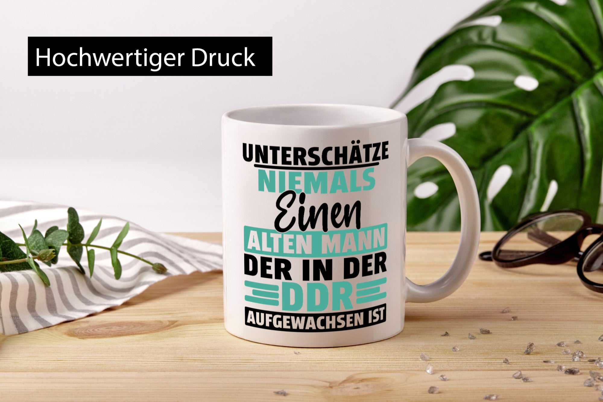 DDR Männer | Ostdeutschland Opa Ossi Vatertag vl8 lustiger Spruch Geschenk