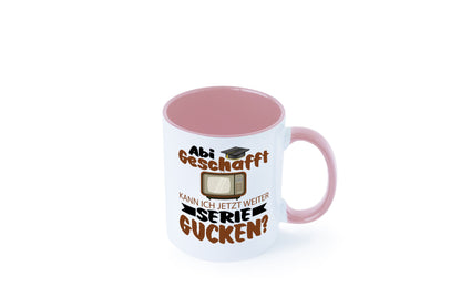 Abi Geschaft | Serie Gucken Bachlor Abitur Geschenk Humor Geschenkidee lustiger