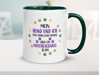 Mein Hund und ich nicht immer einer Meinung | Team Geschenkidee Tierliebhaber