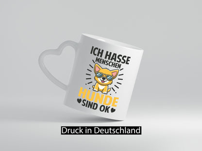 Ich Hasse Menschen Hunde sind ok | Hundeliebhaber Humor Tierliebhaber
