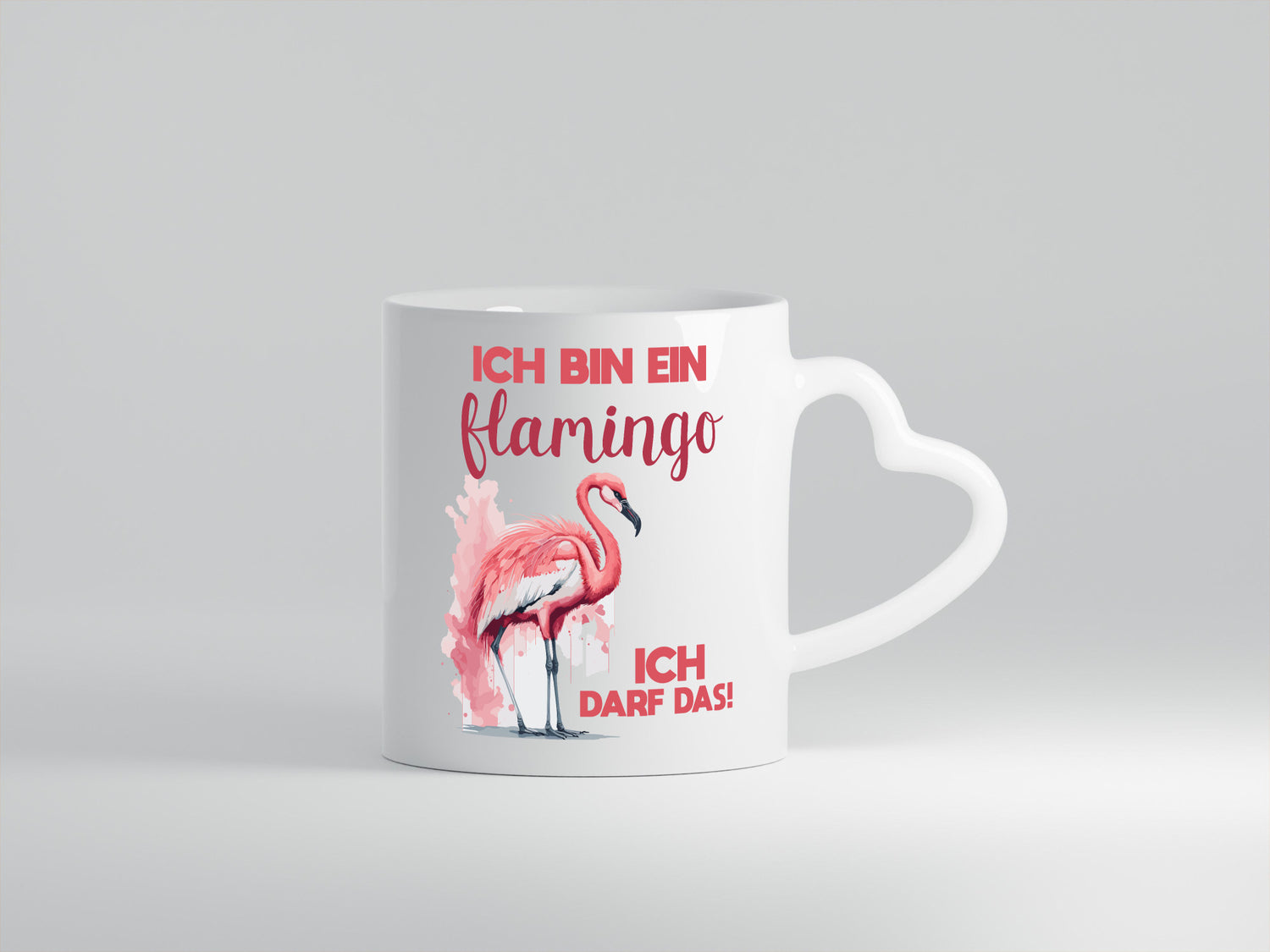 Ich bin ein Flamingo darf das | alles Geschenk Humor Geschenkidee lustiger