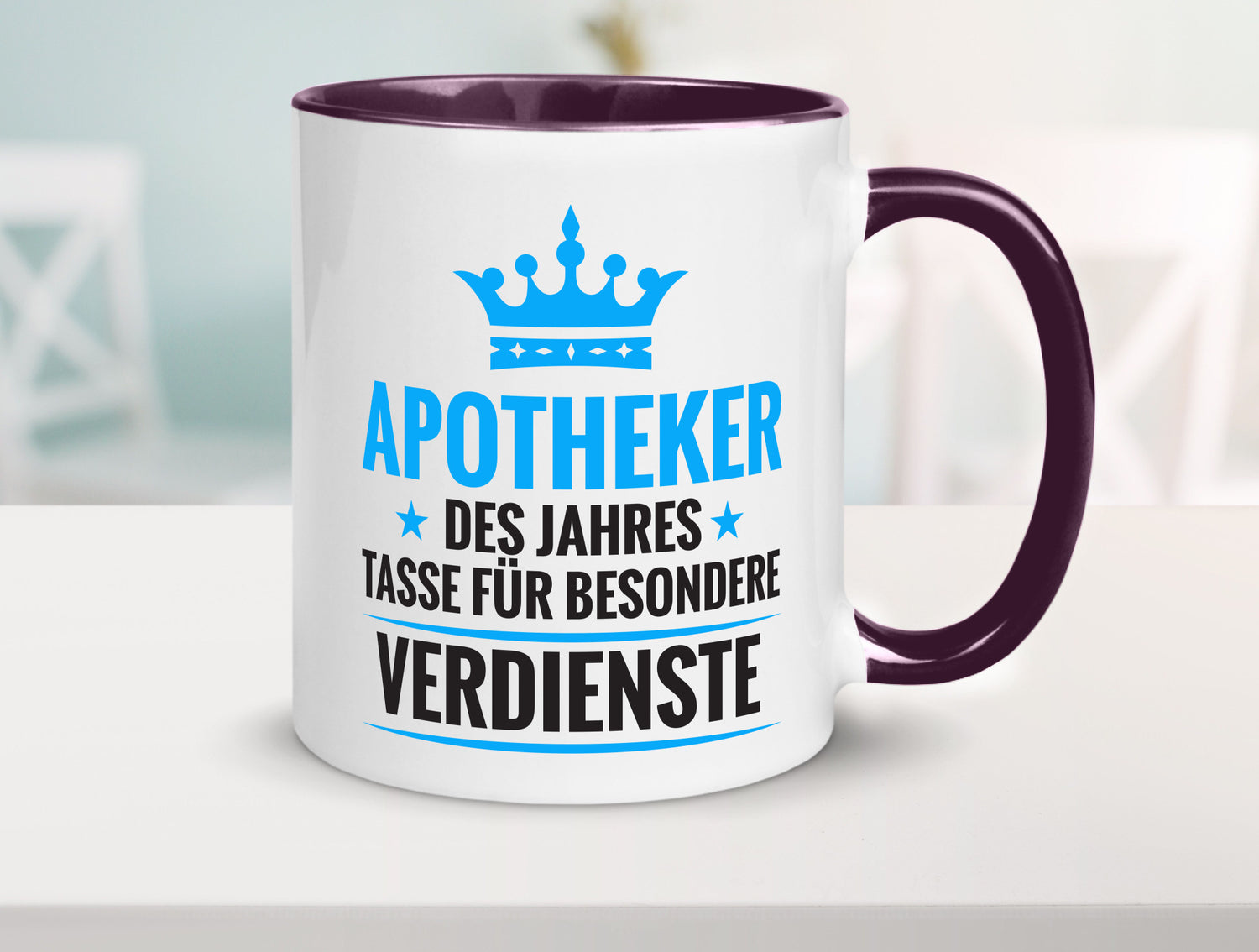 Besonderer Verdienst: Apotheker | Apotheke Pharmazie lustiger Spruch Geschenk