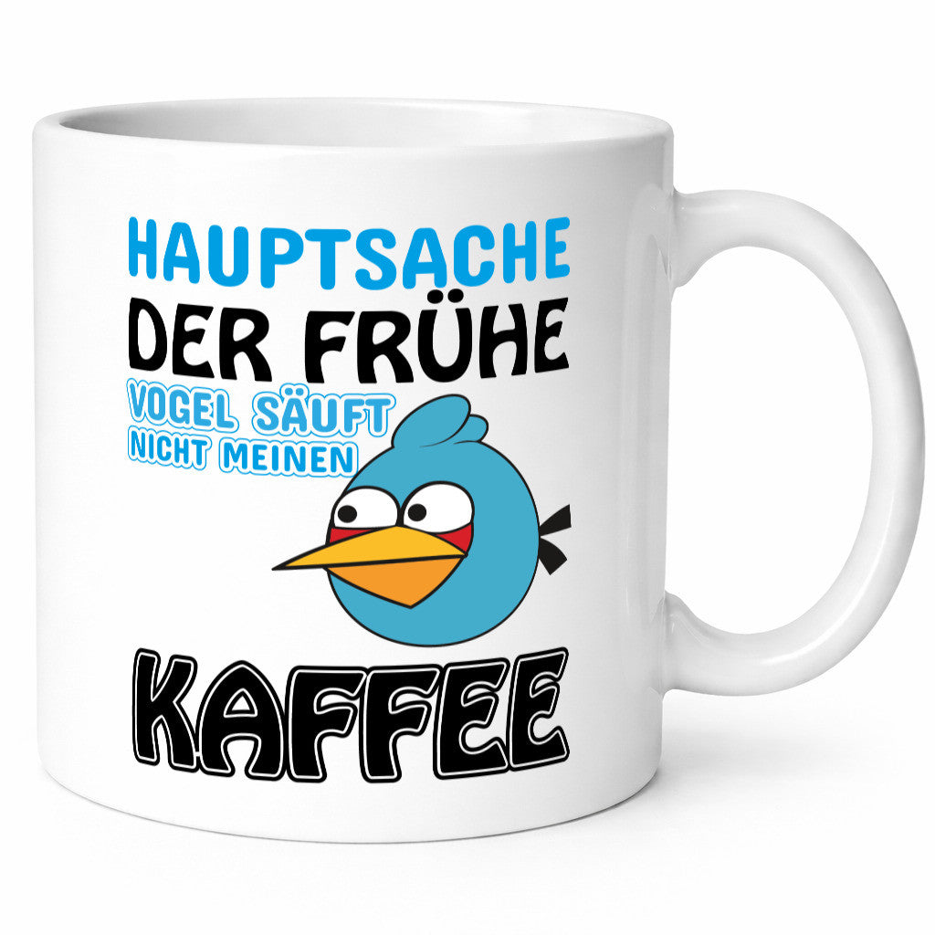 der frühe Vogel säuft nicht meinen Kaffee lustiger Spruch Geschenk Humor