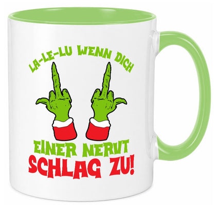 La Le Lu | Weihnachten Weihnachtsmuffel Lichter Humor Geschenkidee Tasse