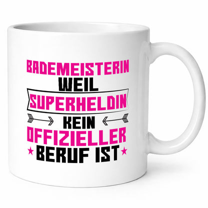 Superheldin Bademeisterin | Schwimmmeisterin Geschenk Humor Geschenkidee