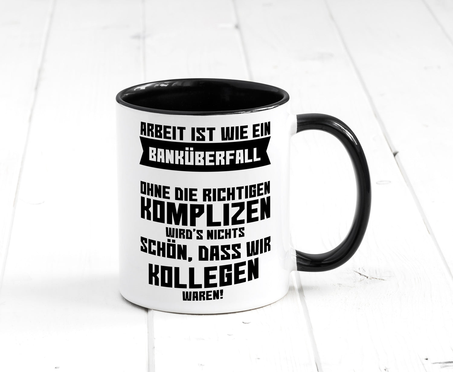 Arbeit | Kollegen Komplizen Jobwechsel Abschied Büro lustiger Spruch Geschenk