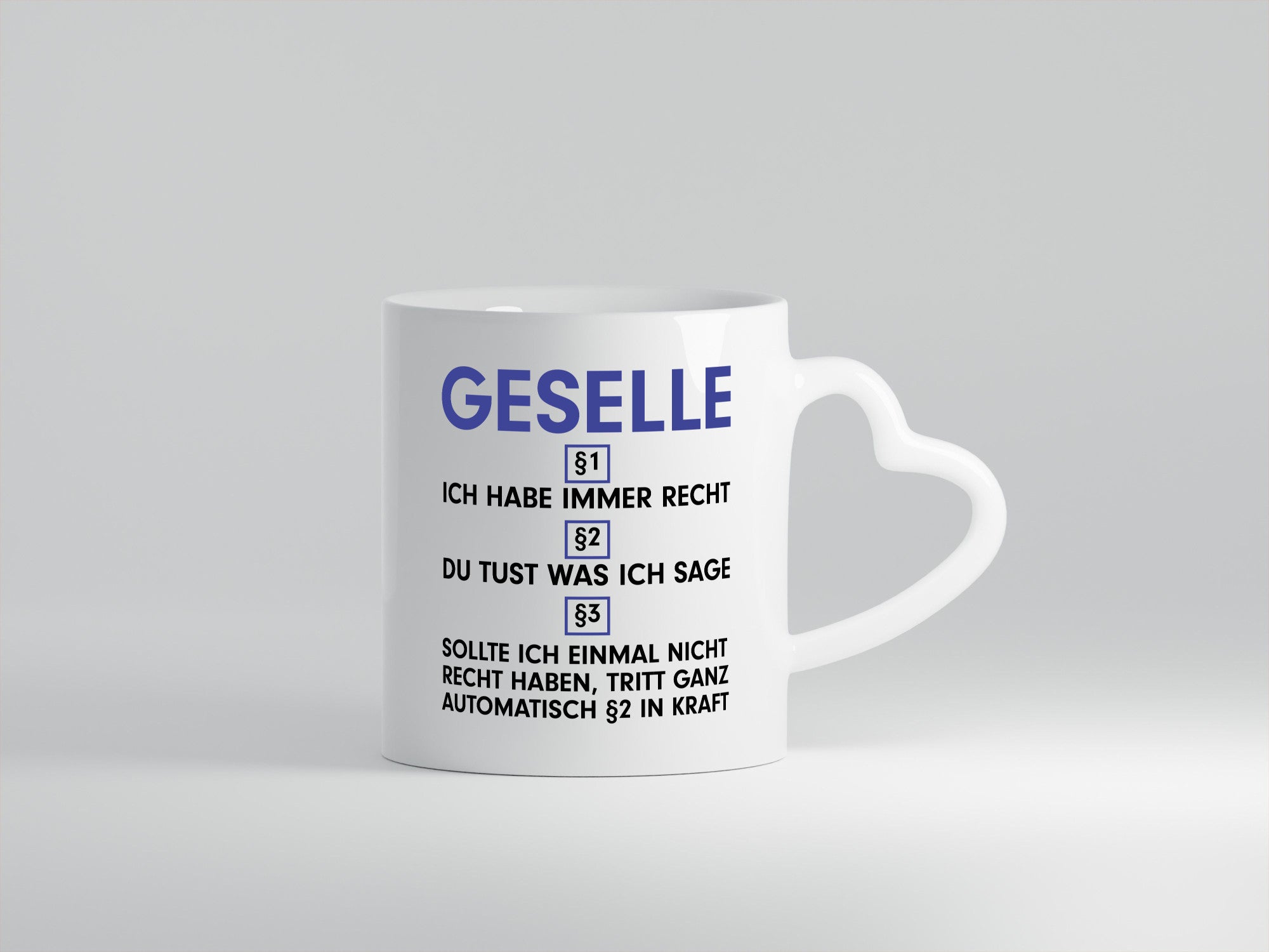 Ich habe immer Recht Geselle | Handwerker v2 lustiger Spruch Geschenk Humor
