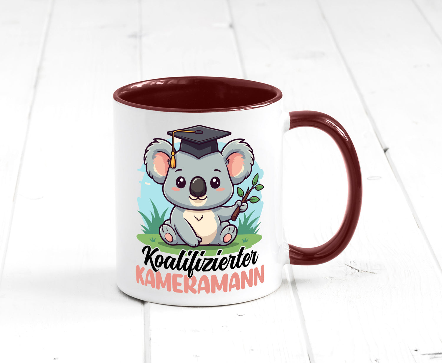 Koalifizierter Kameramann | Kamera lustiger Spruch Geschenk Humor Geschenkidee