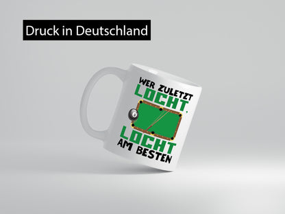 Billardspieler Spruch | Billard Tasse Poolspieler Humor Geschenkidee