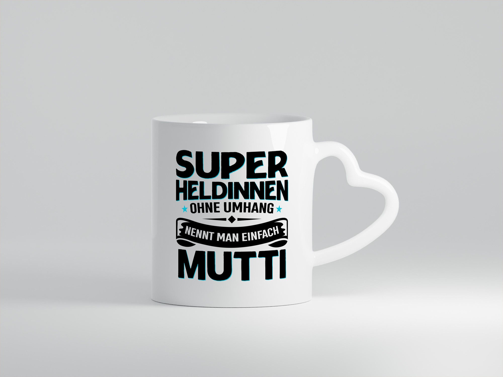 Superheldin ohne Umhang nennt man Mutti | Muttertag Geschenk Familie